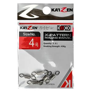 Ka'izen® Keiko X-Pattern Rolling Swivel